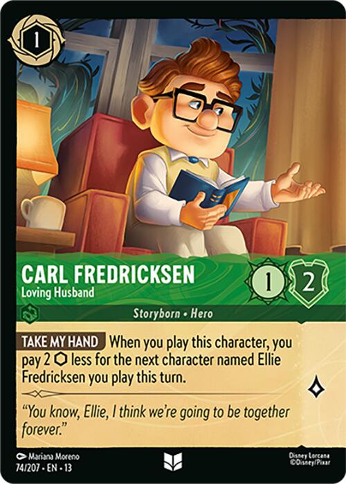 Carl Fredricksen - Loving Husband (Foil) (74/204) [Attack of the Vine!] | Devastation Store