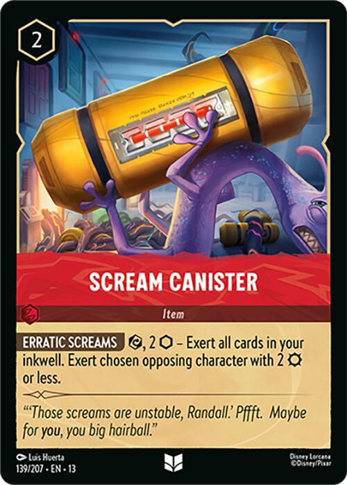 Scream Canister (139/204) [Attack of the Vine!] | Devastation Store