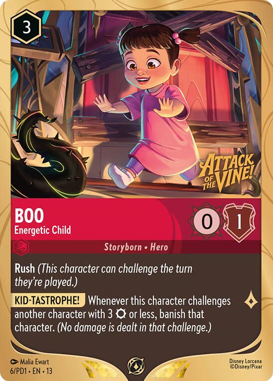Boo - Energetic Child (6) [Promo Cards] | Devastation Store