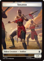 Soldier // Copy Double-Sided Token [Marvel Super Heroes Commander Tokens] | Devastation Store