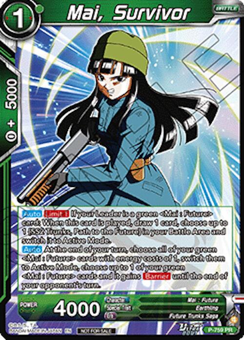 Mai, Survivor (Deluxe Pack 2026 Vol.2) (P-759) [Tournament Promotion Cards] | Devastation Store
