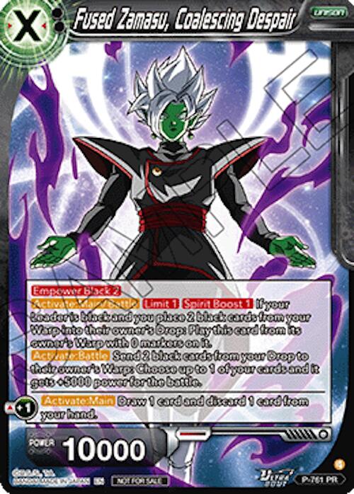 Fused Zamasu, Coalescing Despair (Deluxe Pack 2026 Vol.2) (P-761) [Tournament Promotion Cards] | Devastation Store