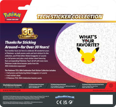 30th Celebration Tech Sticker Collection [Lucario] | Devastation Store