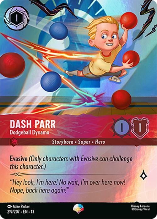 Dash Parr - Dodgeball Dynamo (Epic) (219/204) [Attack of the Vine!] | Devastation Store