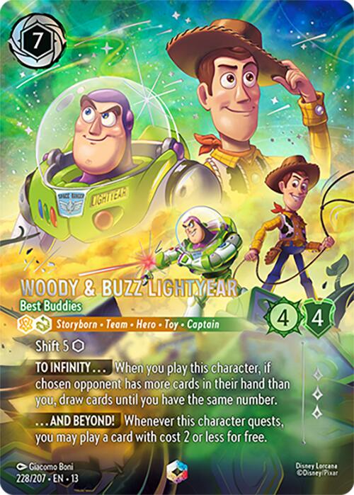 Woody & Buzz Lightyear - Best Buddies (Enchanted) (228/204) [Attack of the Vine!] | Devastation Store