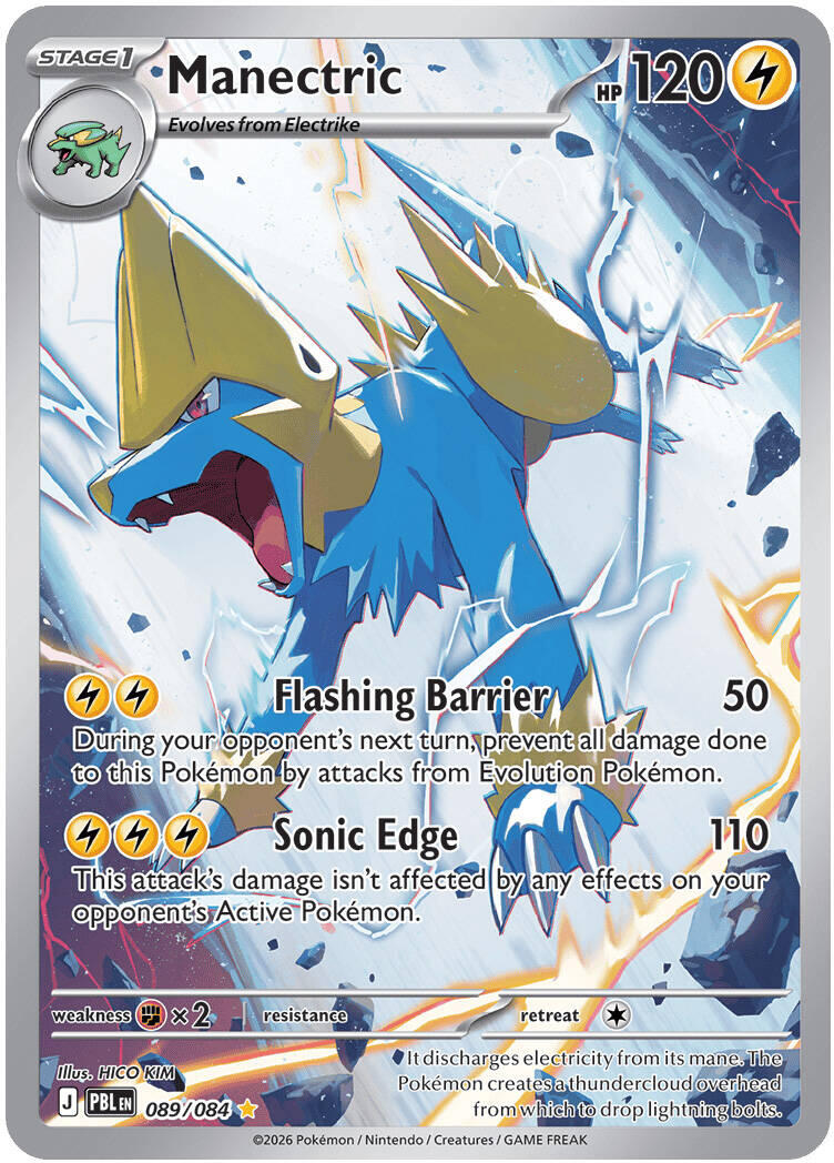 Manectric (089/084) [Mega Evolution: Pitch Black] | Devastation Store