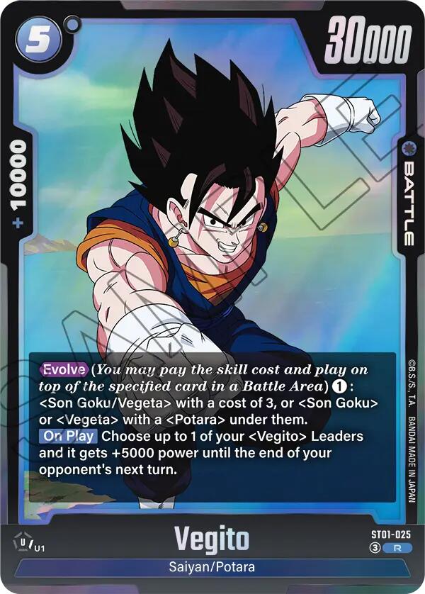 Vegito (ST01-025) [Story Booster 01] | Devastation Store