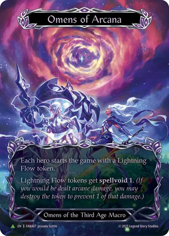 Omens of Arcana (Marvel Cold Foil) [FAB467] (Promo)  Cold Foil | Devastation Store