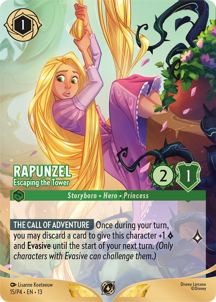 Rapunzel - Escaping the Tower (Store Championship Participant) (15) [Promo Cards] | Devastation Store