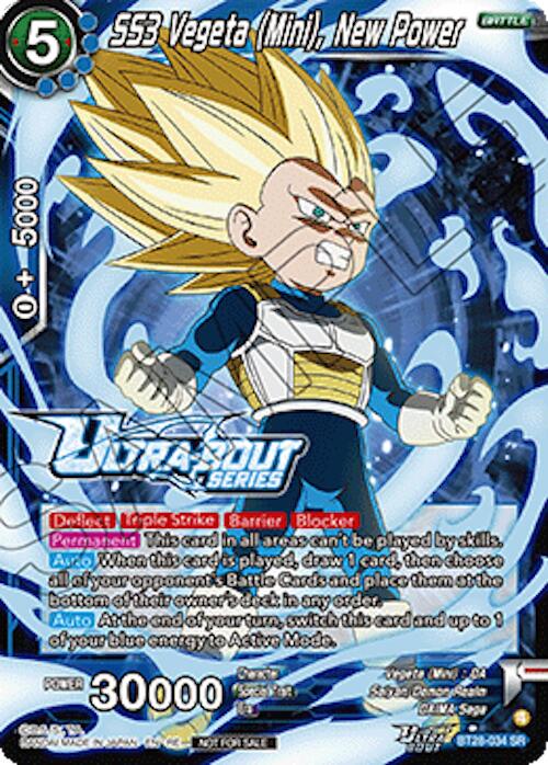 SS3 Vegeta (Mini), New Power (Event Pack 19) (BT28-034) [Tournament Promotion Cards] | Devastation Store