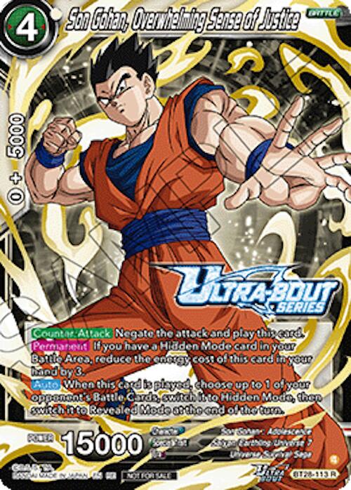 Son Gohan, Overwhelming Sense of Justice (Event Pack 19) (BT28-113) [Tournament Promotion Cards] | Devastation Store