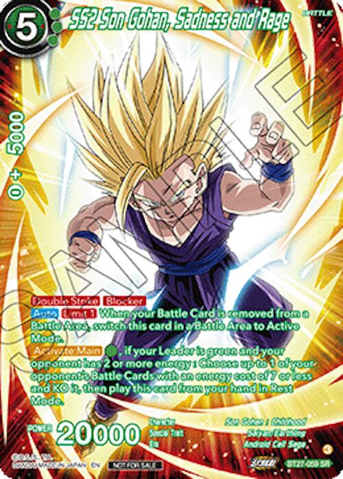 SS2 Son Gohan, Sadness and Rage (Premium Alt-Art Set 2026 Vol.2) (BT27-059) [Tournament Promotion Cards] | Devastation Store