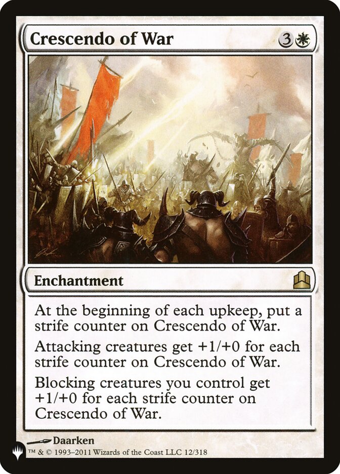 Crescendo of War [The List] | Devastation Store