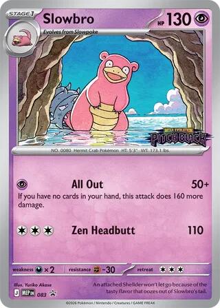 Slowbro (083) (Pitch Black Stamped) [Mega Evolution Promo] | Devastation Store