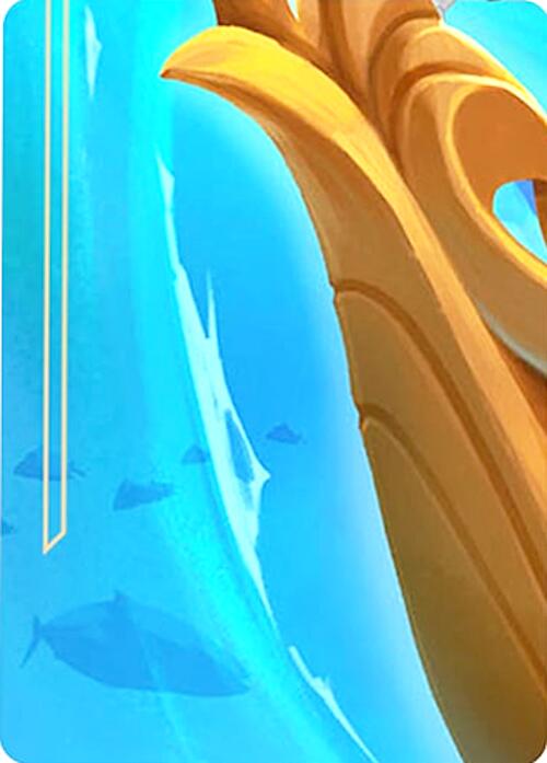Azurite Sea Puzzle Insert (Middle Left) [Azurite Sea] | Devastation Store