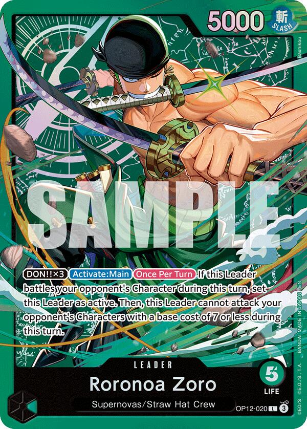 Roronoa Zoro [Starter Deck: GREEN Roronoa Zoro] | Devastation Store