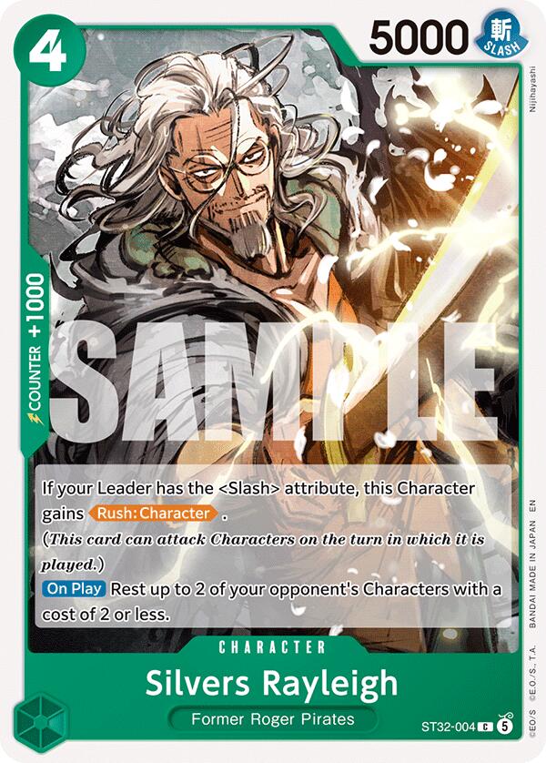 Silvers Rayleigh [Starter Deck: GREEN Roronoa Zoro] | Devastation Store