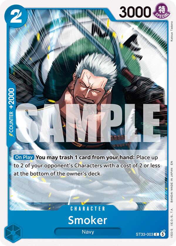 Smoker [Starter Deck: BLUE Kuzan] | Devastation Store