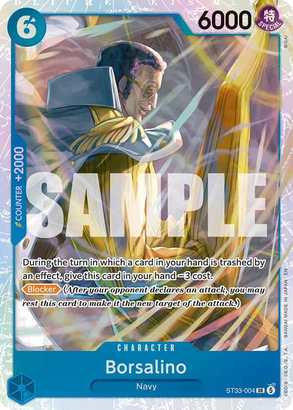 Borsalino [Starter Deck: BLUE Kuzan] | Devastation Store