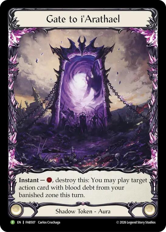 Gate to i'Arathael [FAB507] (Promo)  Rainbow Foil | Devastation Store