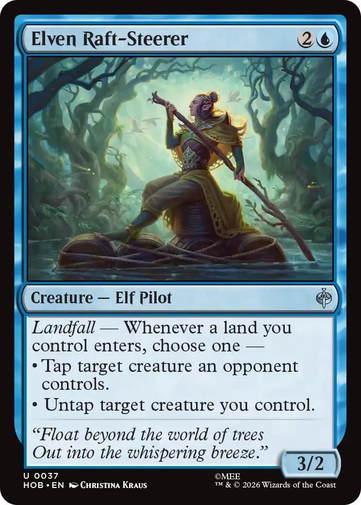 Elven Raft-Steerer [The Hobbit] | Devastation Store