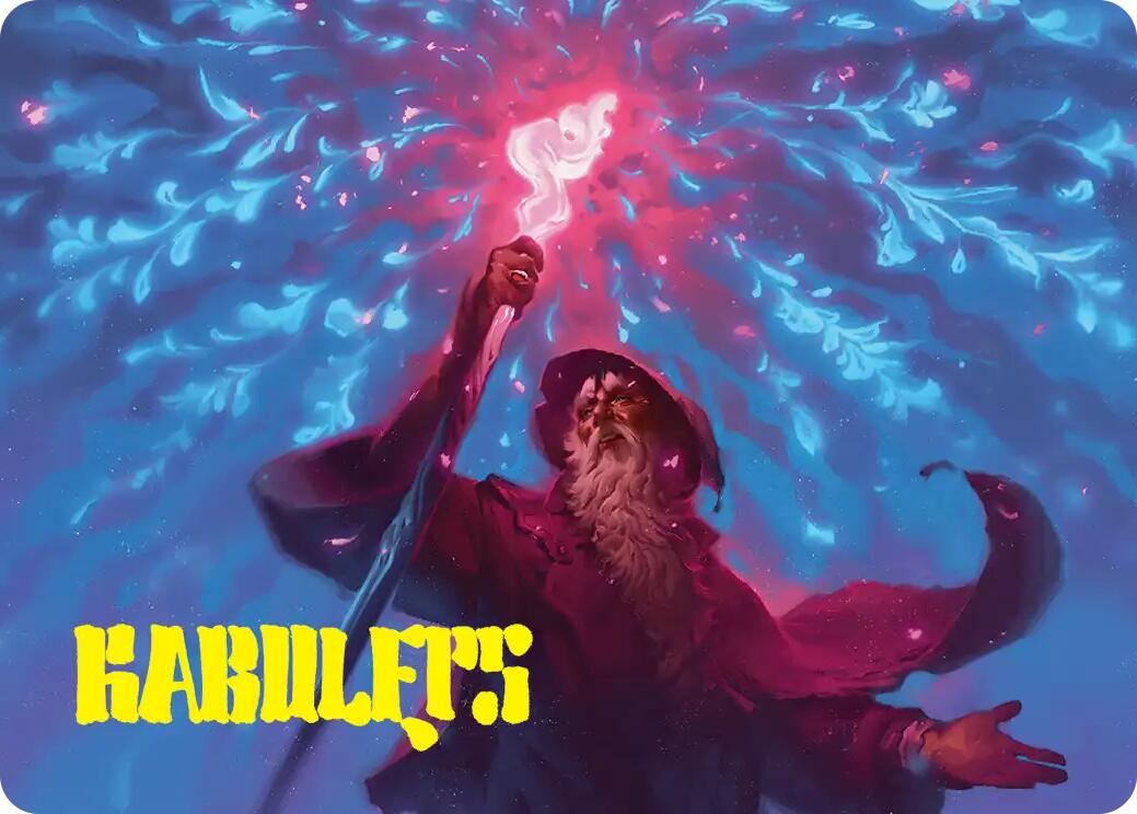 Wizard's Staff Art Card (Gold-Stamped Signature) [The Hobbit Art Series] | Devastation Store