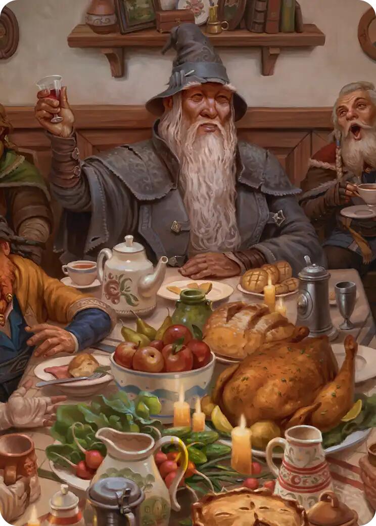 Gandalf, Party Guest Art Card (2/12) [The Hobbit Art Series] | Devastation Store