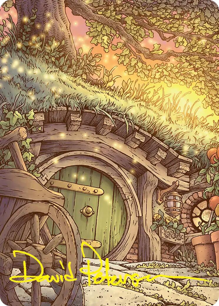 Plains (Summer) Art Card (Gold-Stamped Signature) [The Hobbit Art Series] | Devastation Store