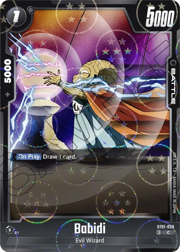 Babidi (ST01-059) (Dragon Ball Pattern) [Story Booster 01] | Devastation Store