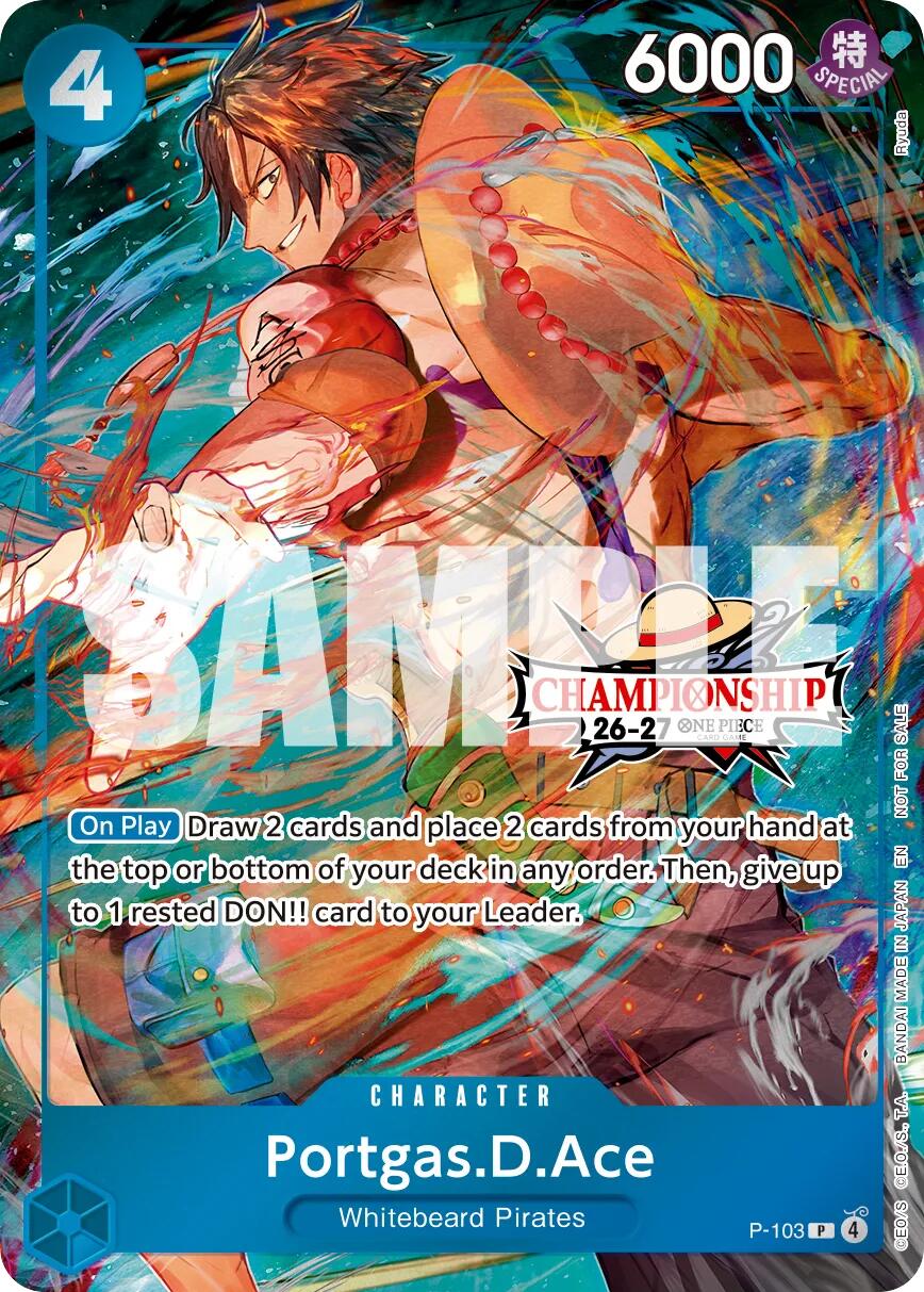 Portgas.D.Ace (CS 26-27 Celebration Pack) [One Piece Promotion Cards] | Devastation Store