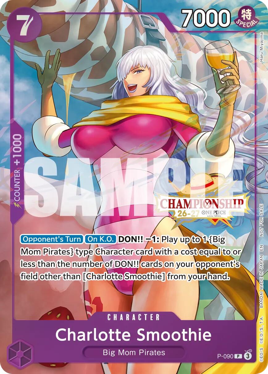 Charlotte Smoothie (CS 26-27 Event Pack Finalist Ver) [One Piece Promotion Cards] | Devastation Store