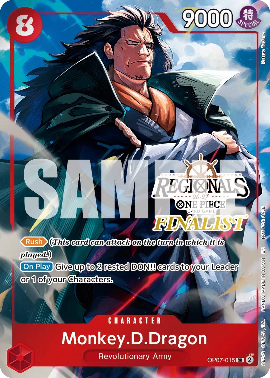 Monkey.D.Dragon (Regionals Finalist Card Set 26-27 Vol.2) [One Piece Promotion Cards] | Devastation Store