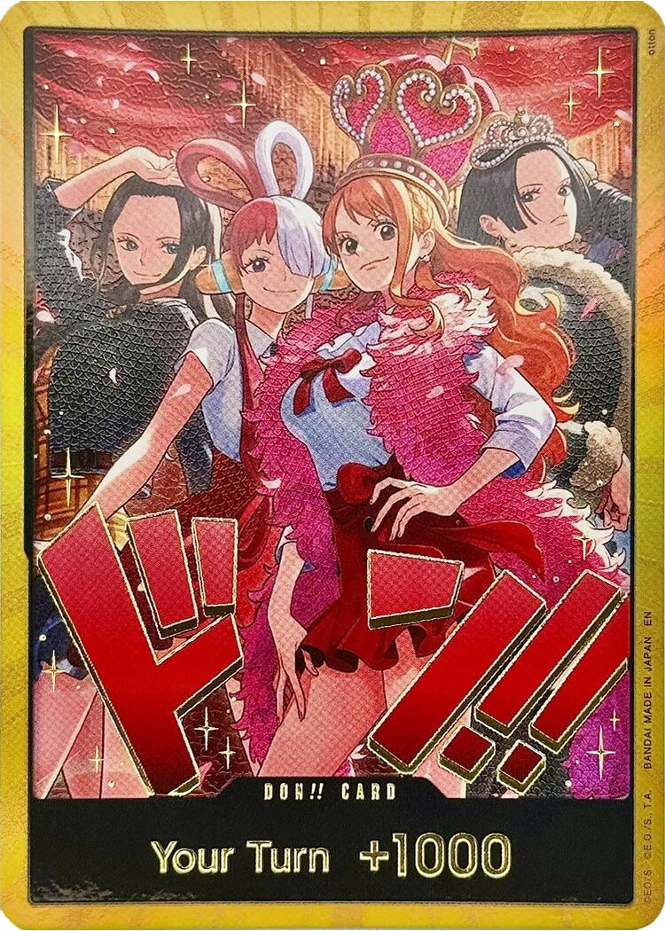 DON!! Card (Heroines Special Set) (Gold) [Extra Booster: One Piece Heroines Edition] | Devastation Store
