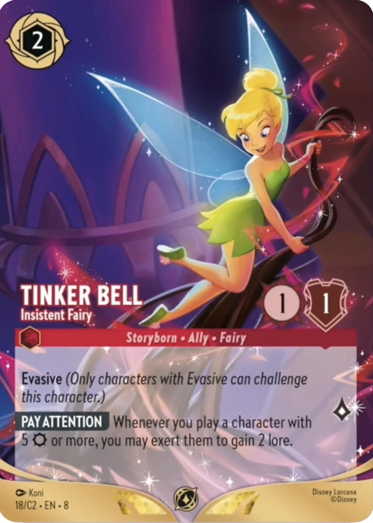 Tinker Bell - Insistent Fairy (18) [Promo Cards] | Devastation Store