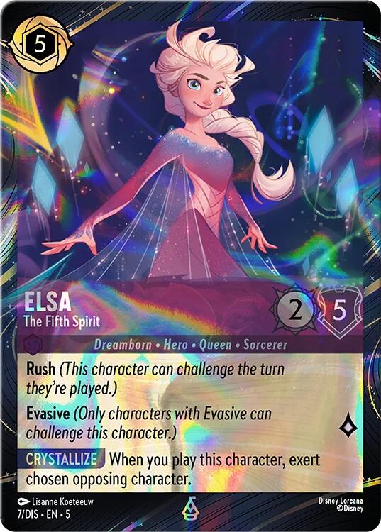Elsa - The Fifth Spirit (Magical Places Promo) (7) [Promo Cards] | Devastation Store