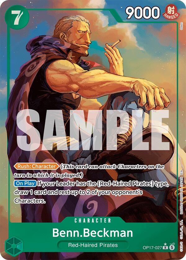 Benn.Beckman (Alternate Art) [The World's Strongest Warriors] | Devastation Store