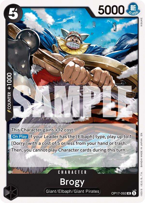 Brogy [The World's Strongest Warriors] | Devastation Store