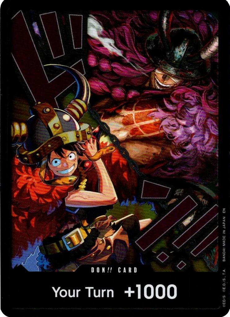 DON!! Card (Alternate Art) (Luffy and Loki) [The World's Strongest Warriors] | Devastation Store