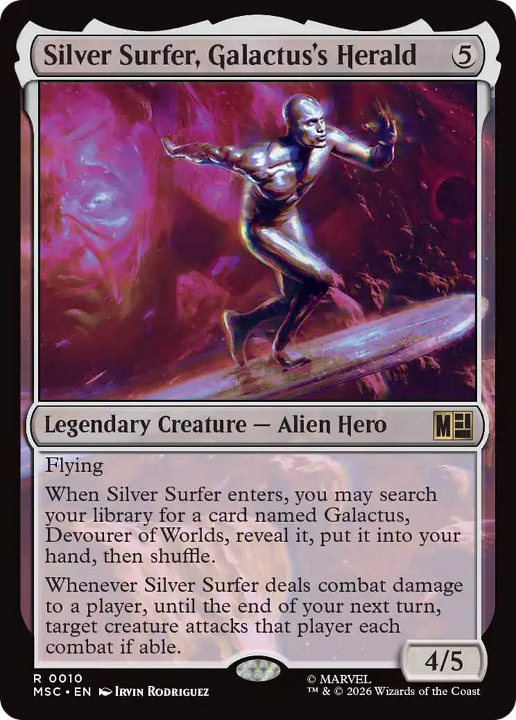 Silver Surfer, Galactus's Herald [Marvel Super Heroes Commander] | Devastation Store