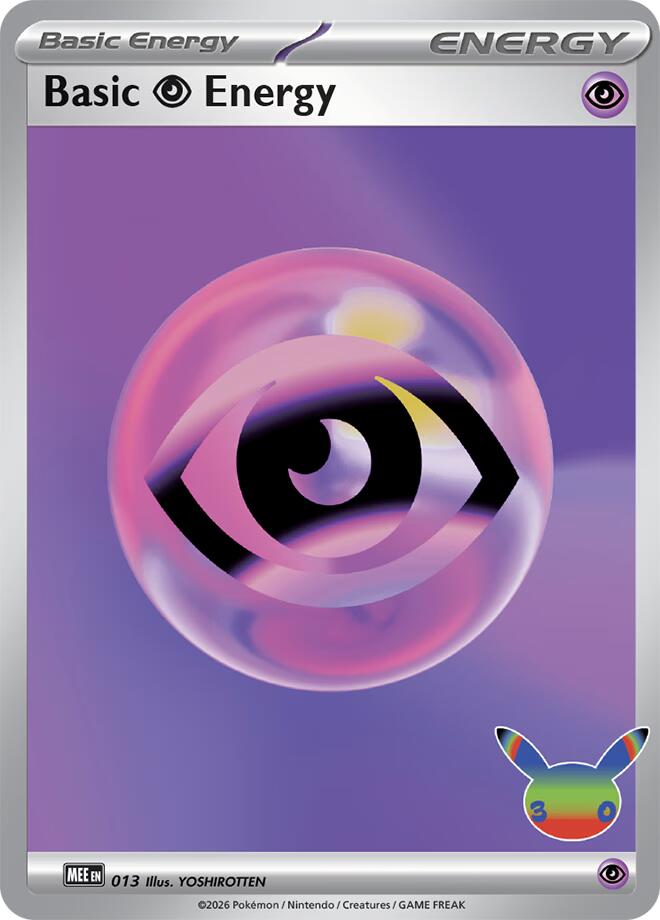 Basic Psychic Energy (013) (30th Celebration) [Mega Evolution Energies] | Devastation Store
