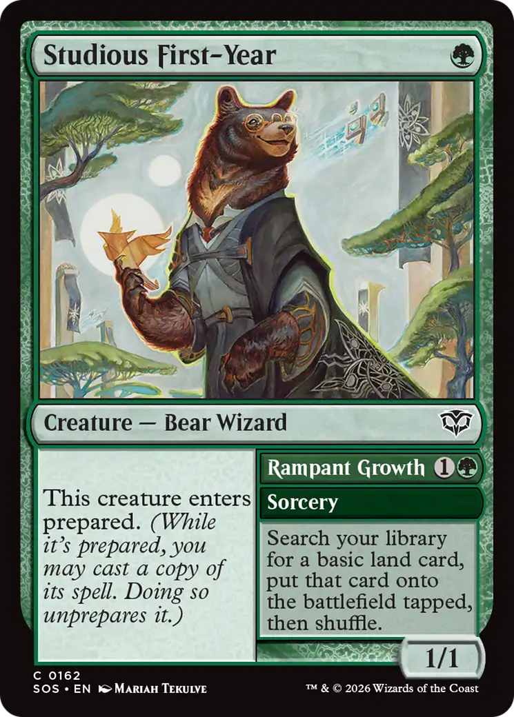 Studious First-Year [Secrets of Strixhaven] | Devastation Store