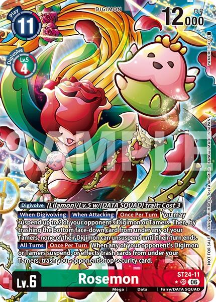 Rosemon [ST24-11] (Timeless Bonds Release Event Winner) [Timeless Bonds Release Event Cards] | Devastation Store