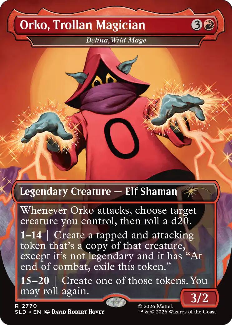 Orko, Trollan Magician - Delina, Wild Mage [Secret Lair Drop Series] | Devastation Store