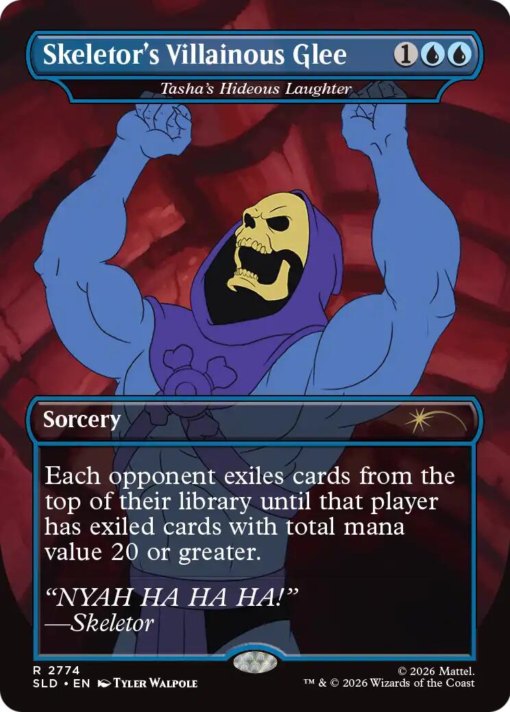 Skeletor's Villainous Glee - Tasha's Hideous Laughter [Secret Lair Drop Series] | Devastation Store