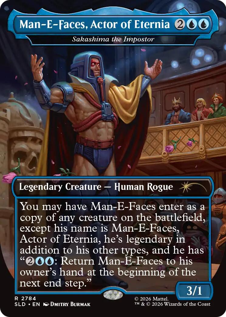 Man-E-Faces, Actor of Eternia - Sakashima the Impostor [Secret Lair Drop Series] | Devastation Store