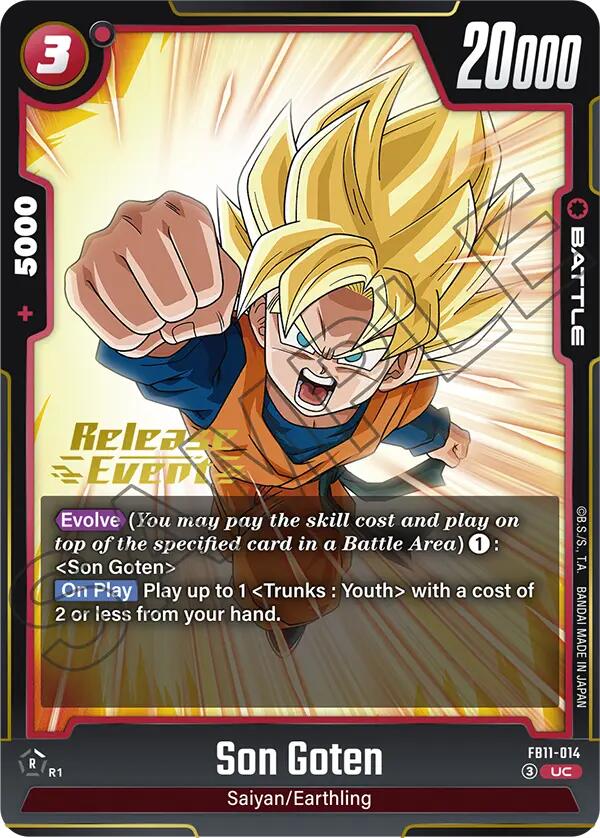 Son Goten (FB11-014) [Brightness of Hope Release Event Cards] | Devastation Store