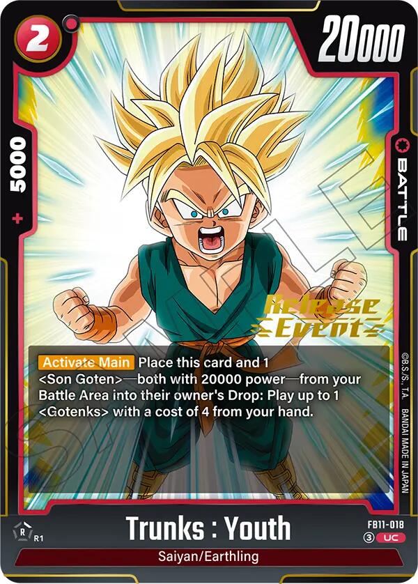 Trunks : Youth (FB11-018) [Brightness of Hope Release Event Cards] | Devastation Store