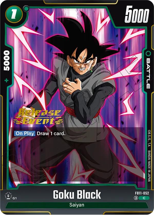 Goku Black (FB11-052) [Brightness of Hope Release Event Cards] | Devastation Store