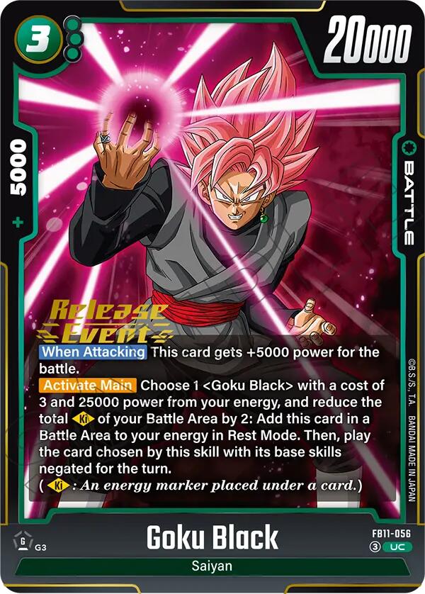 Goku Black (FB11-056) [Brightness of Hope Release Event Cards] | Devastation Store
