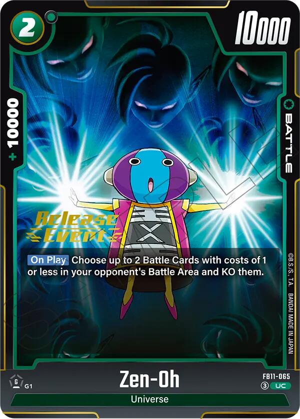 Zen-Oh [Brightness of Hope Release Event Cards] | Devastation Store